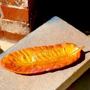 Resin Feather Trinket dish